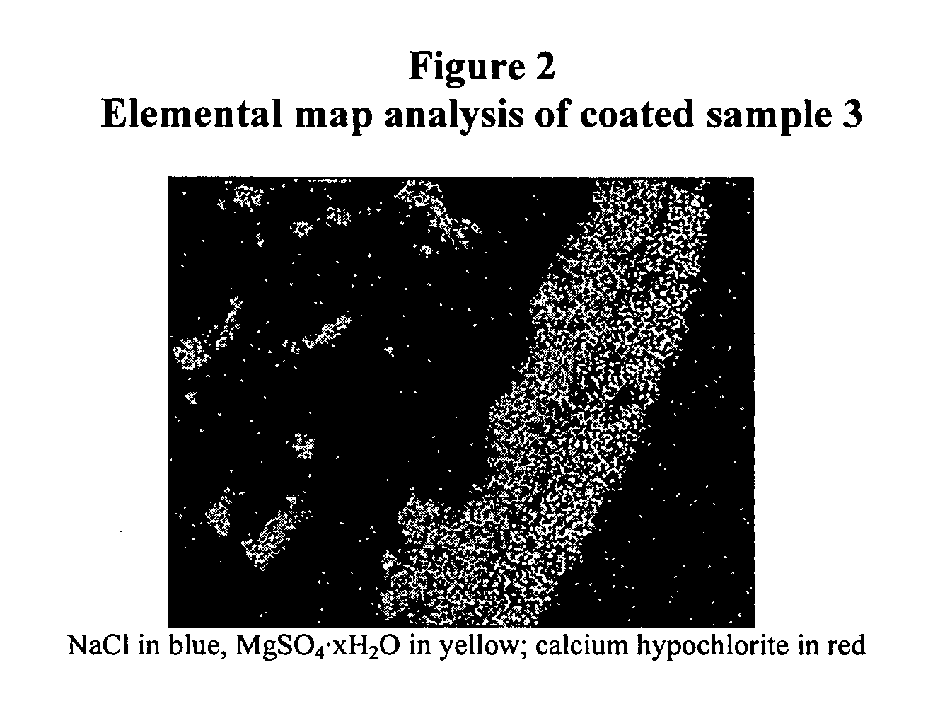 Coated calcium hypochlorite composition