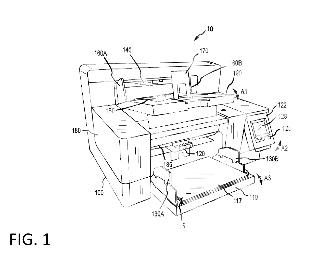 System and method for metallic object detection in a media transport system