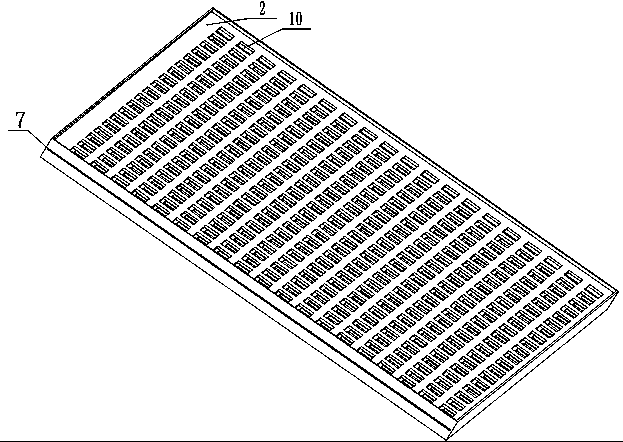 Test box for determining pulverized coal deposition change along with railway ballast depth