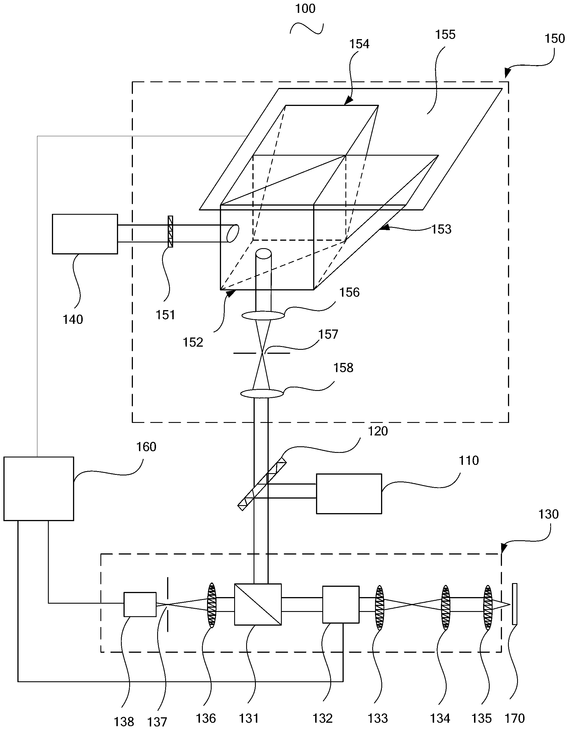 Stimulated radiation loss micro imaging system