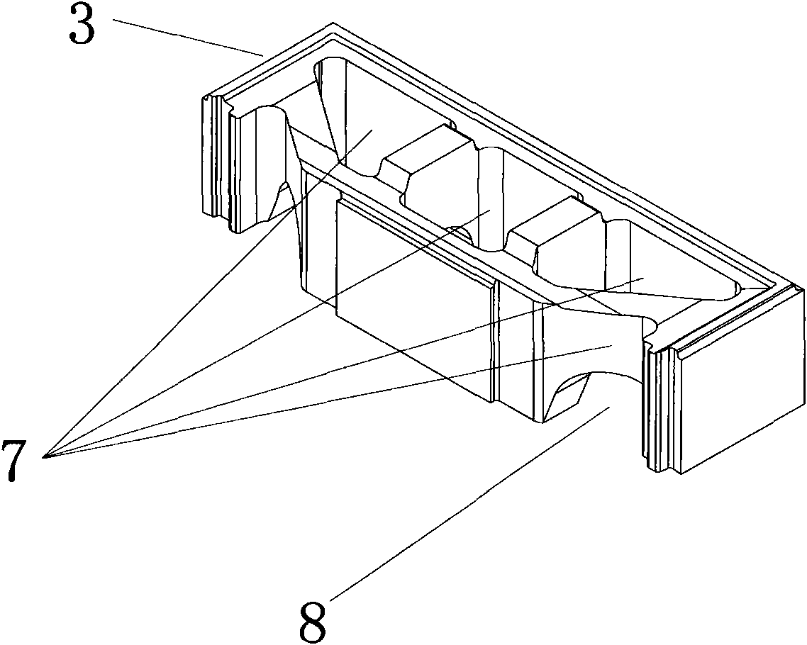 Integral rain inlet and construction method thereof