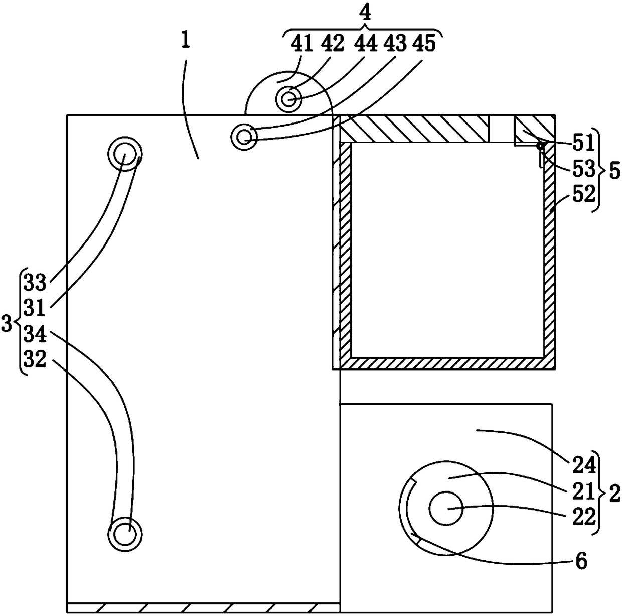 Paper rolling device for paper recording instrument printed with temperature