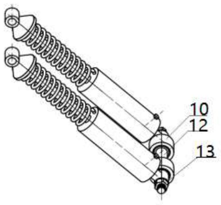 Electric vehicle wheel assembly capable of recycling road surface excitation energy