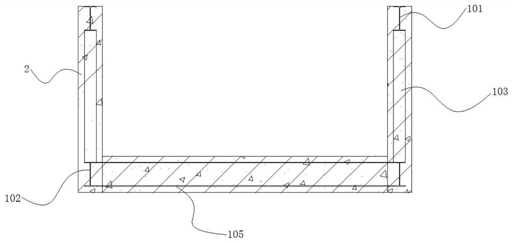 A prefabricated hybrid structure assembly toilet and its manufacturing method