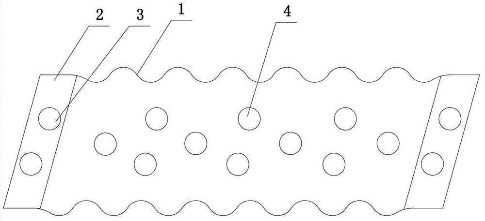 Structure and method for conductive connection between copper materials or between copper material and other components