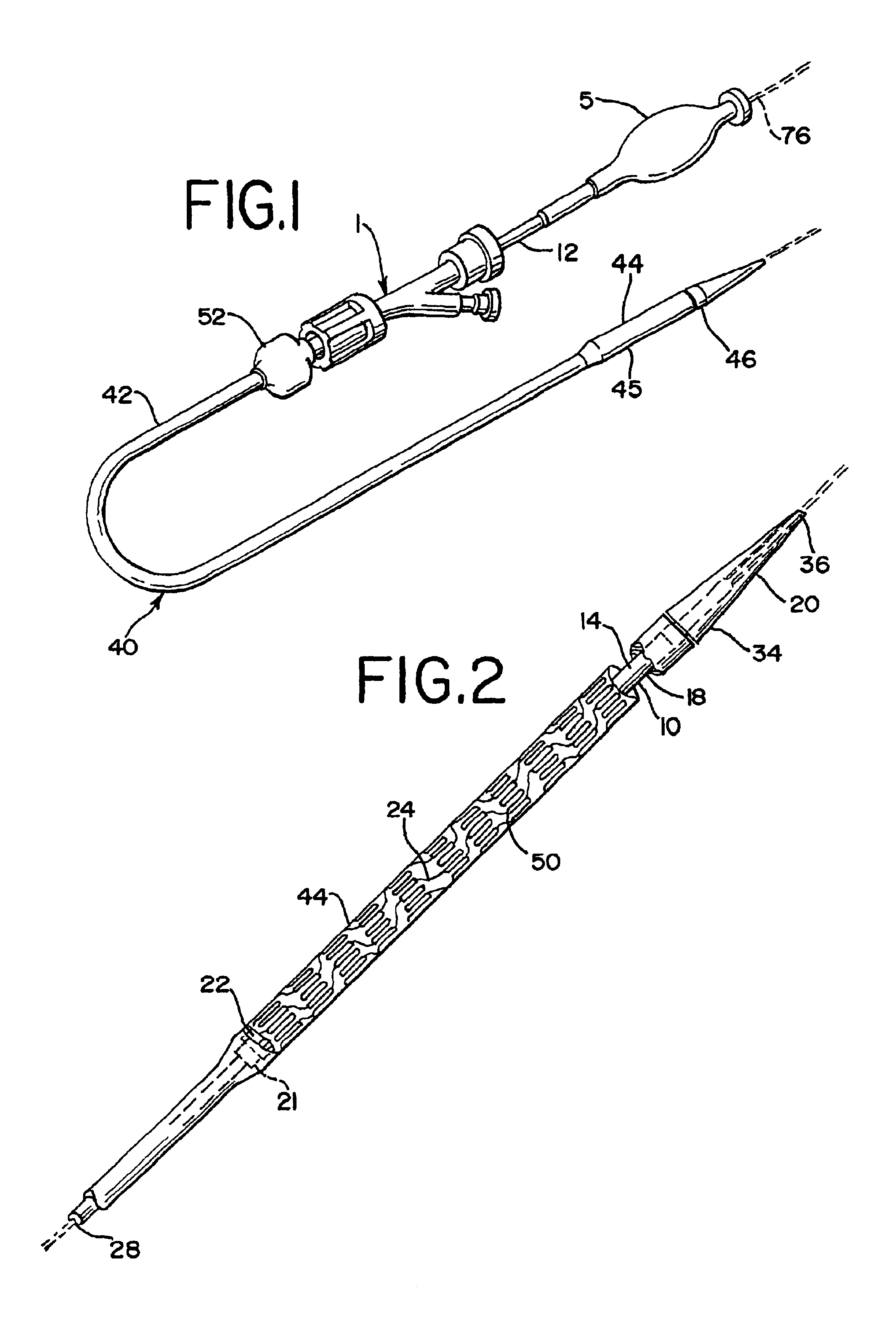 Stent delivery system having delivery catheter member with a clear transition zone