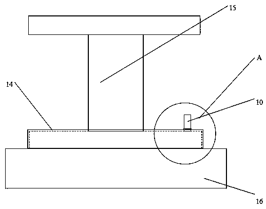 Telescopic spool pay-off pin device