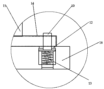 Telescopic spool pay-off pin device