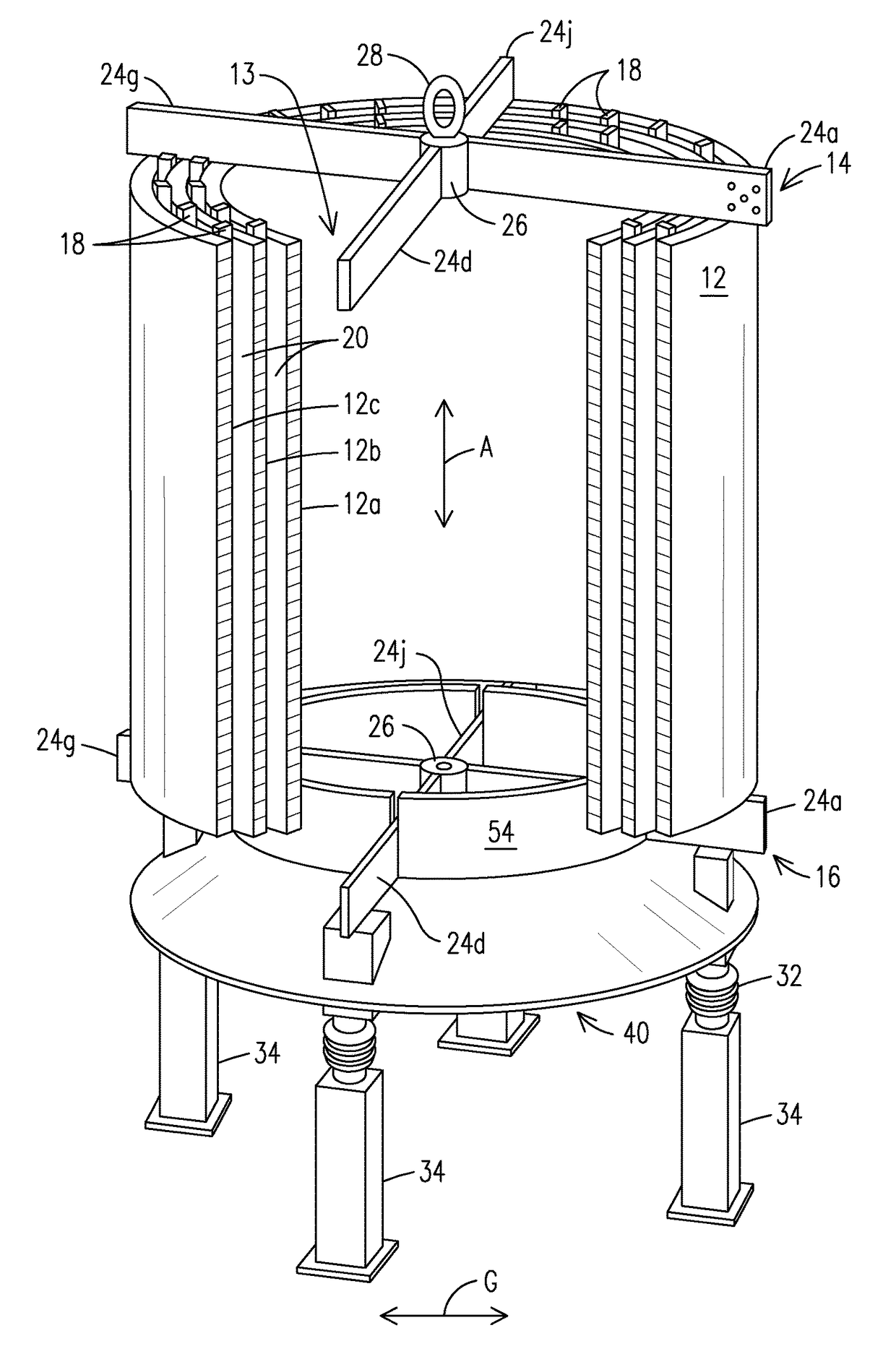 Apparatus and method for mitigating thermal excursions in air core reactors due to wind effects