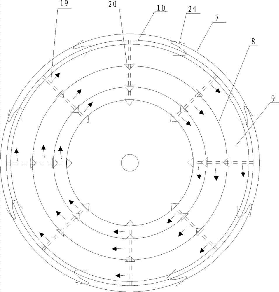 Device for experimenting dissolved oxygen saturation threshold of damaging fishes