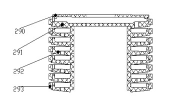 Equipment for extracting gold and silver from lead/bismuth base alloy