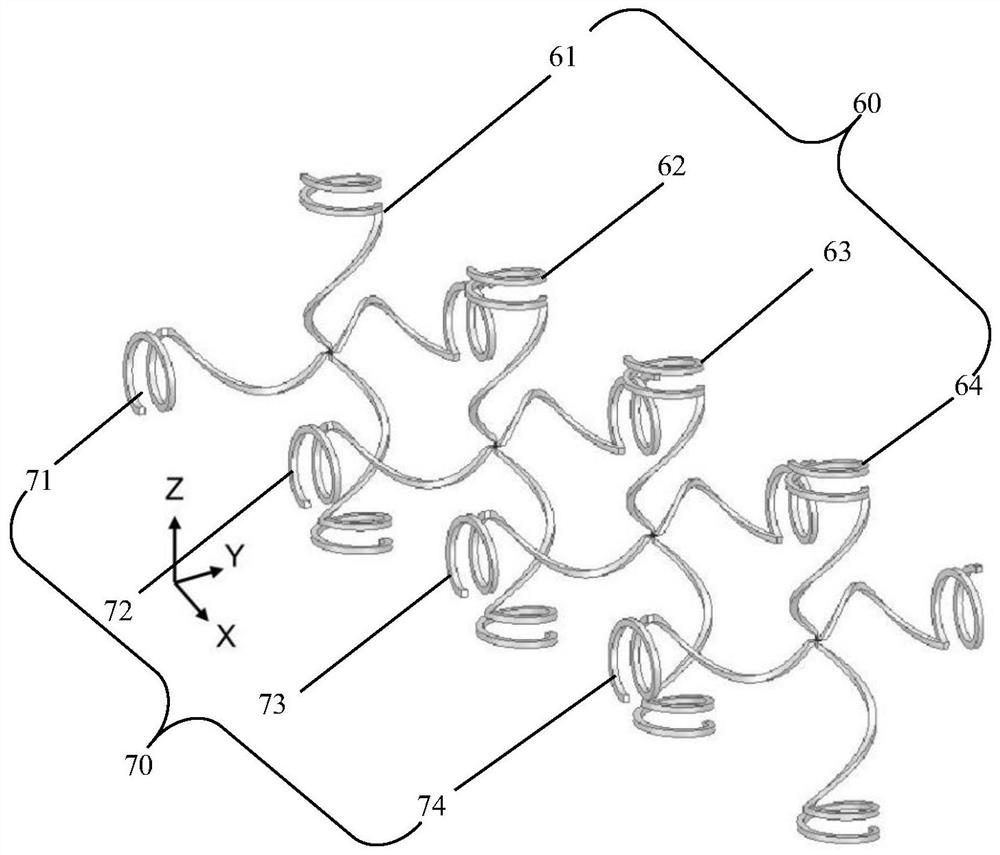 Directional circularly-polarized spiral array antenna and dual-circularly-polarized spiral array antenna