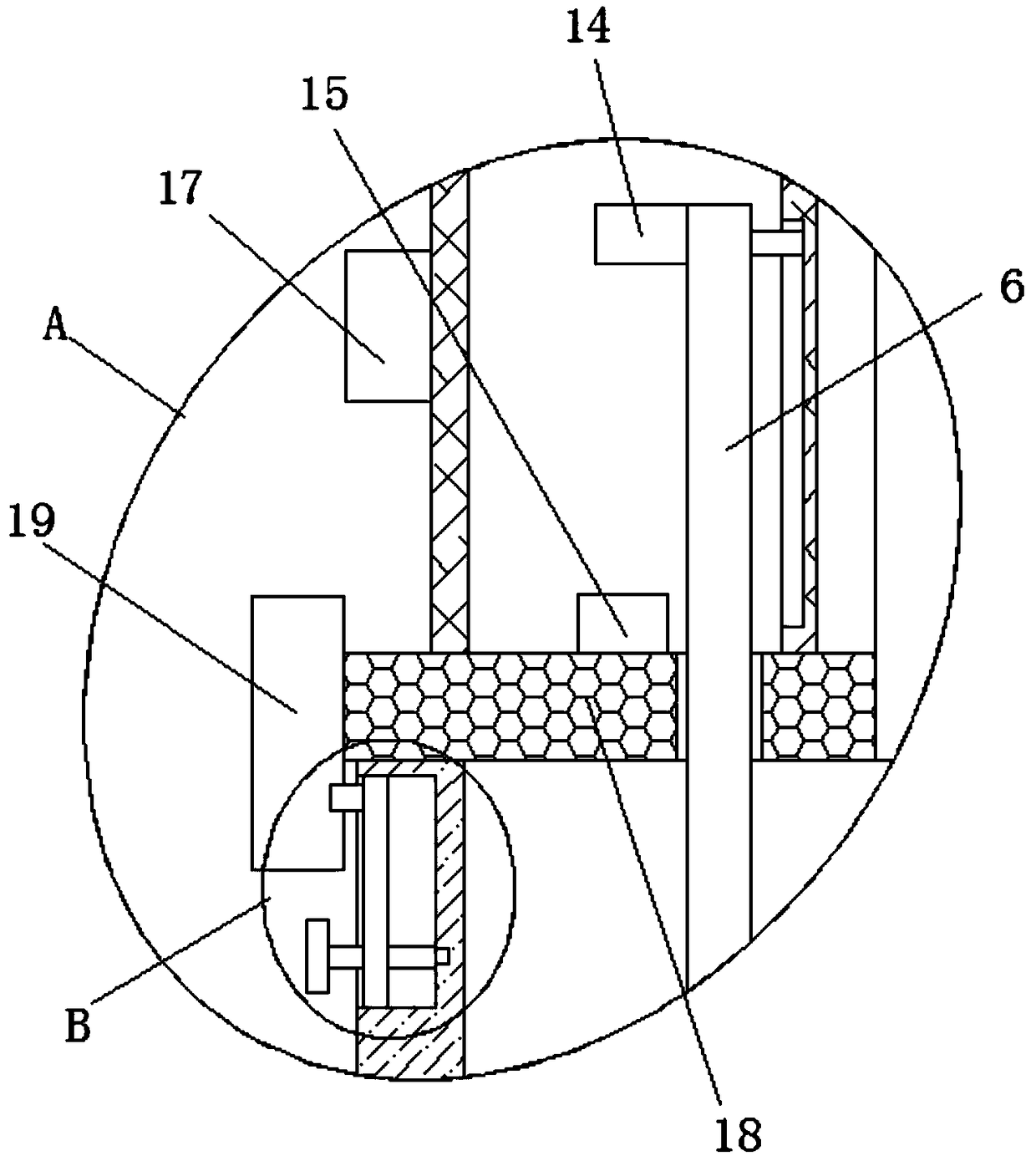 Atomizing device for clinical respiratory medicine department