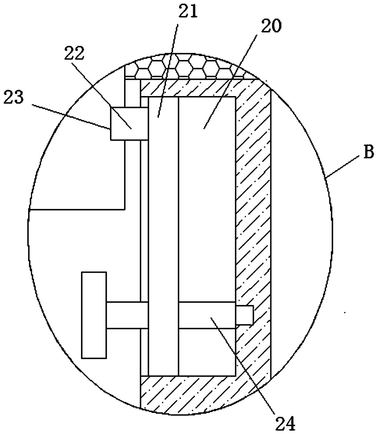 Atomizing device for clinical respiratory medicine department