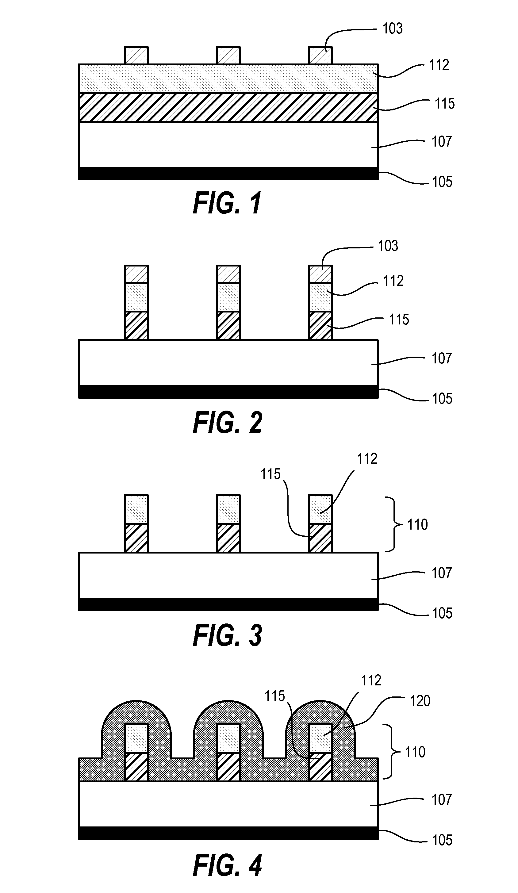 Method for multiplying pattern density by crossing multiple patterned layers