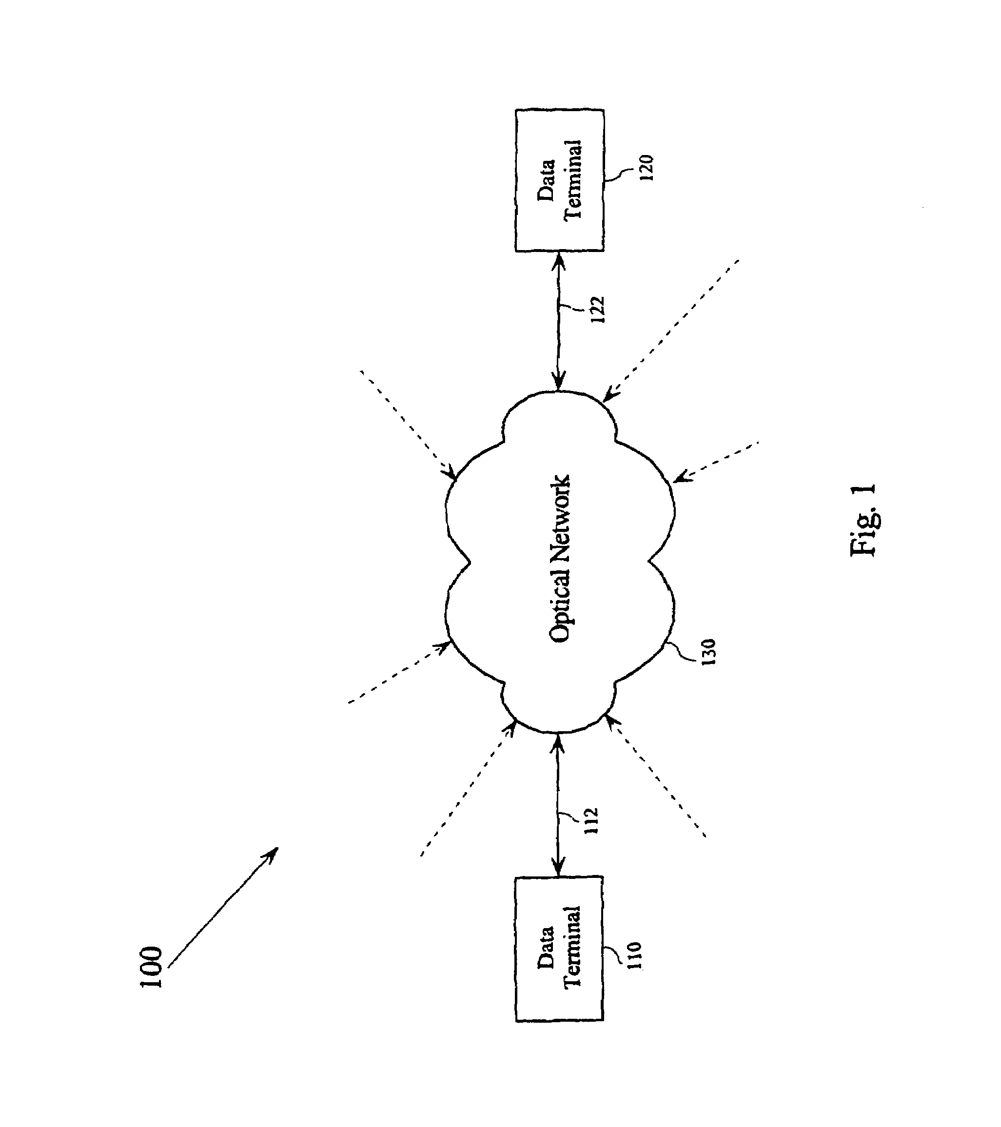 Methods and systems for fast restoration in a mesh network of optical cross connects