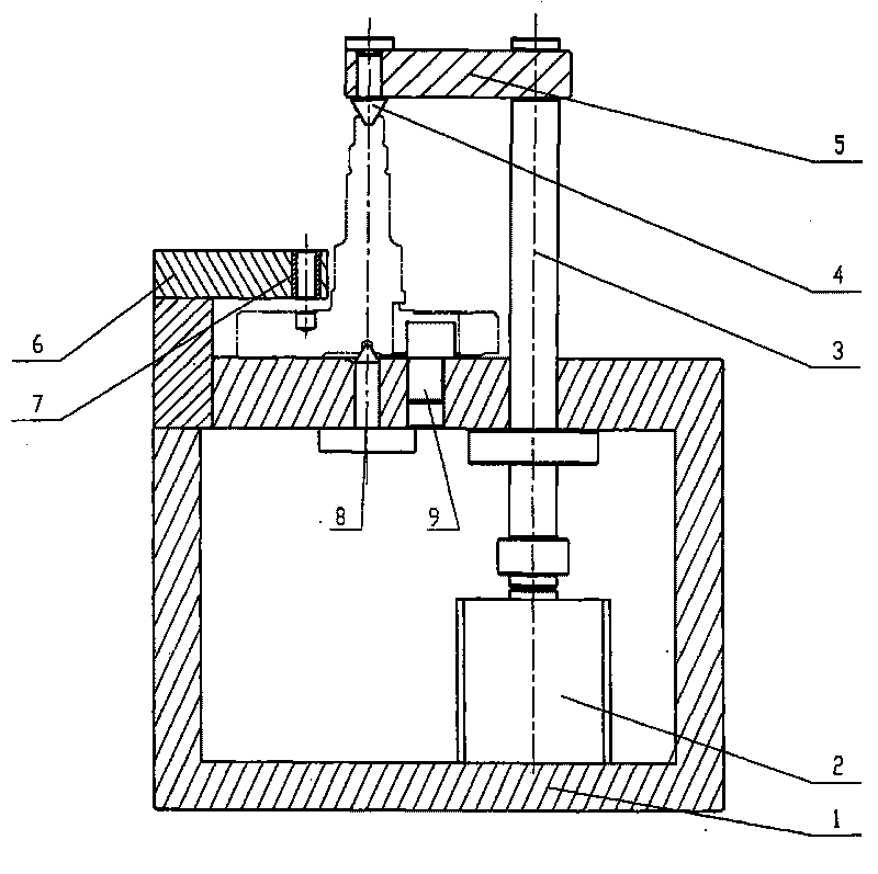 Drilling fixture for crank positioning pin hole