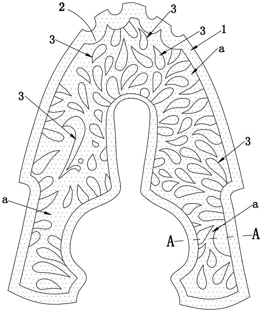 Breathable and warm three-dimensional upper