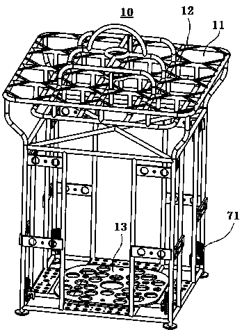 Measuring system for mechanical property of seabed sediment suitable for full sea depth