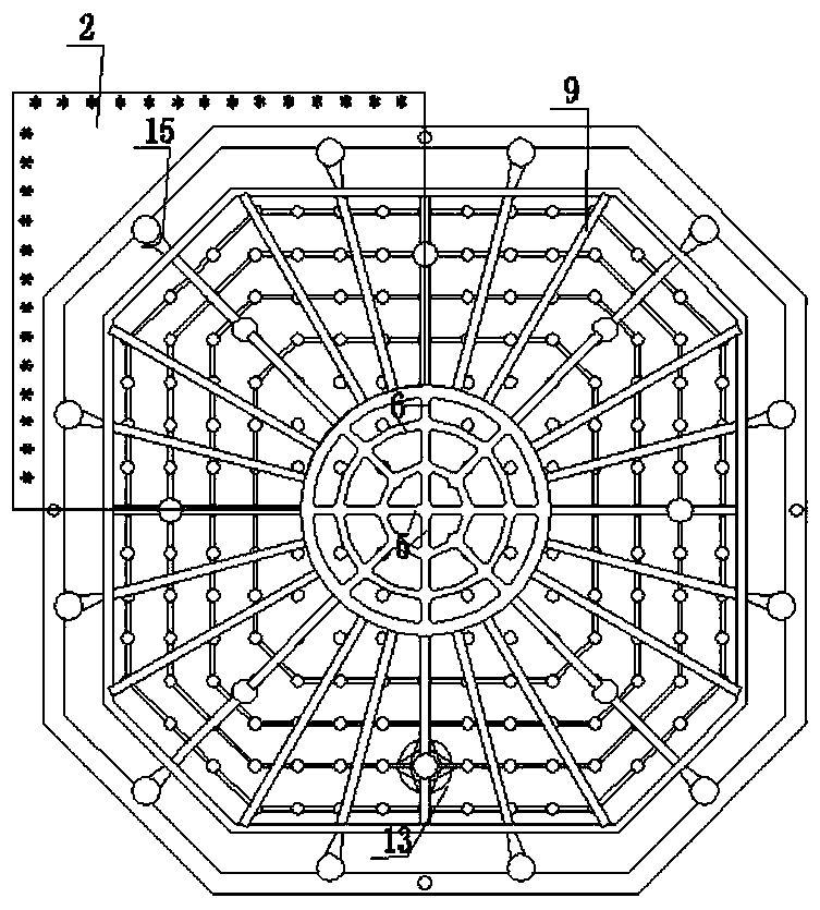 A method for casting extended table tops of vibrating instruments