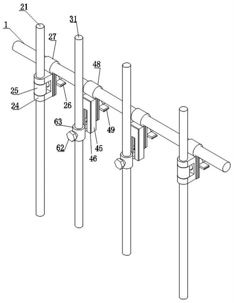 Automatic flexible device for tibia transverse bone transport technology treatment