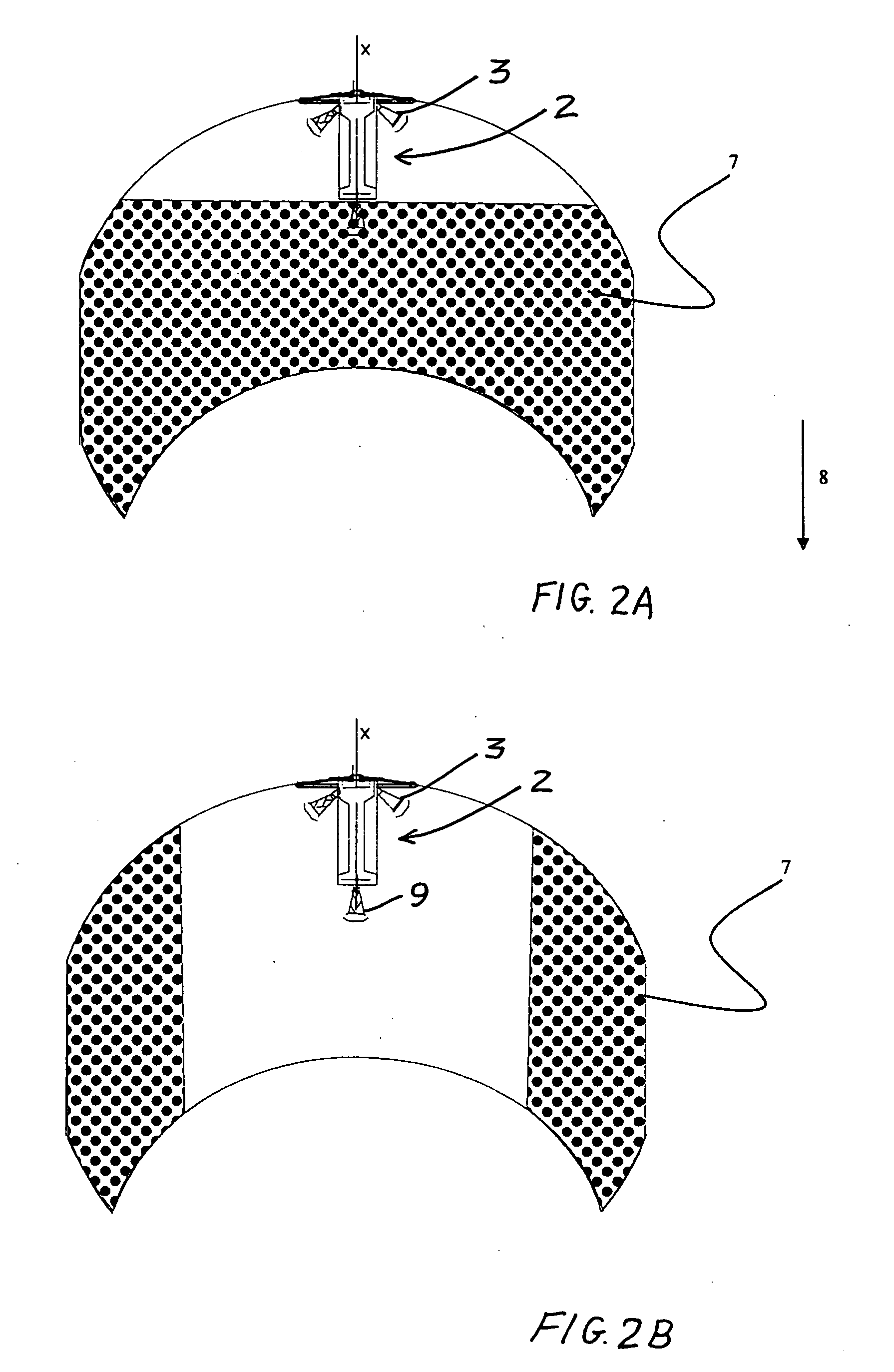 Tank with a gas supply and extraction device for storing cryogenic liquid or fuel for spacecraft