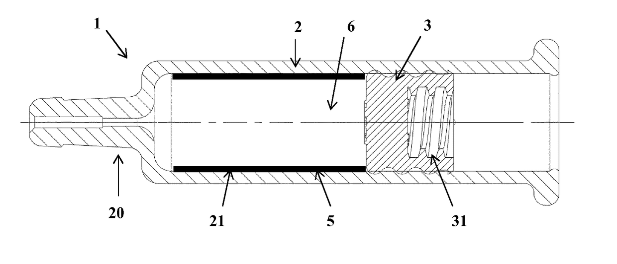 Method for Storing an Emulsion-Adjuvanted Vaccine in a Lubricated Medical Injection Device