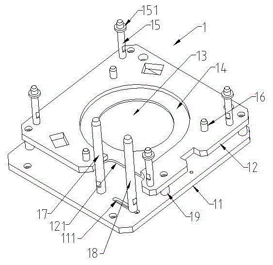 A pump casing carrier