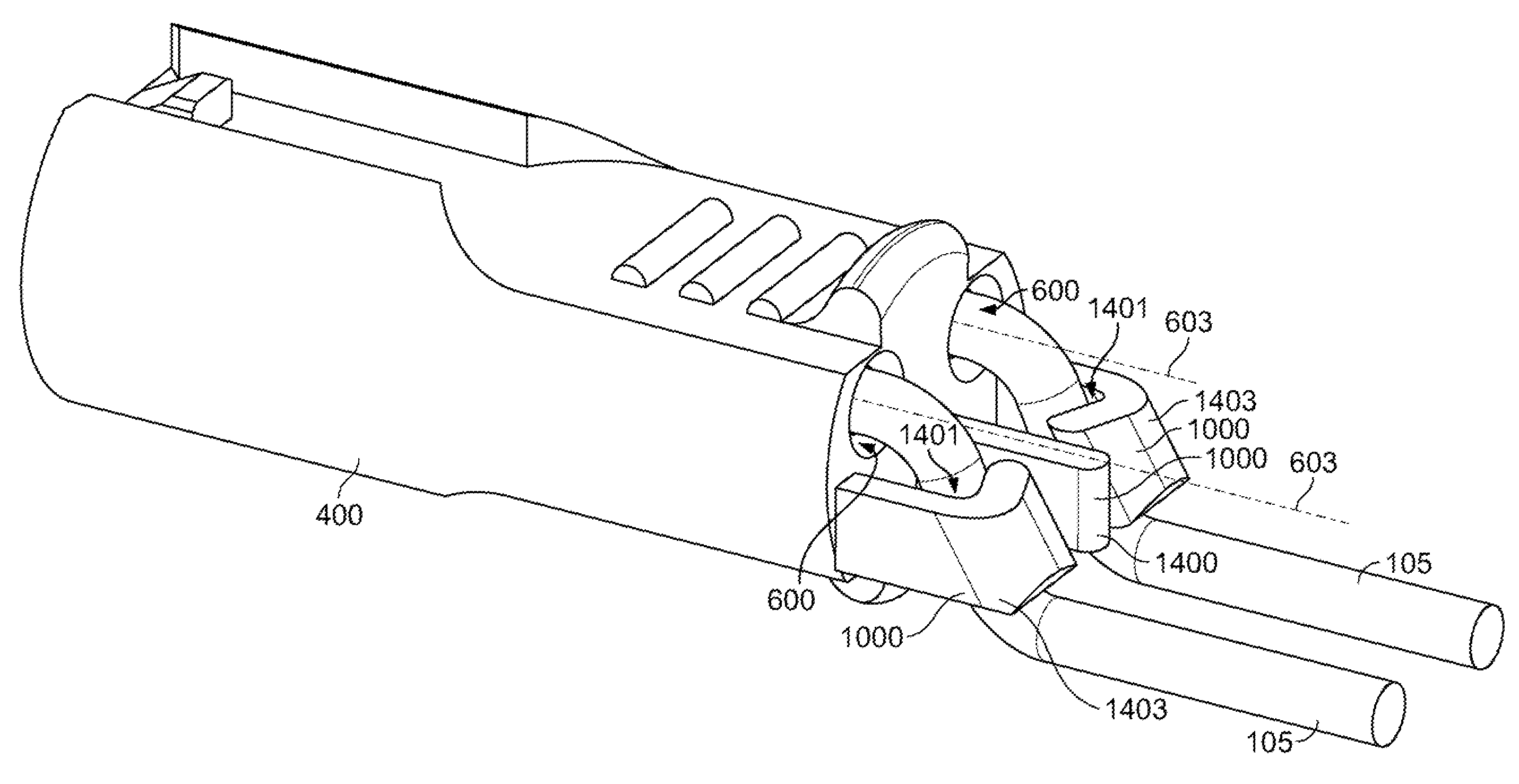 Wire retention connector system