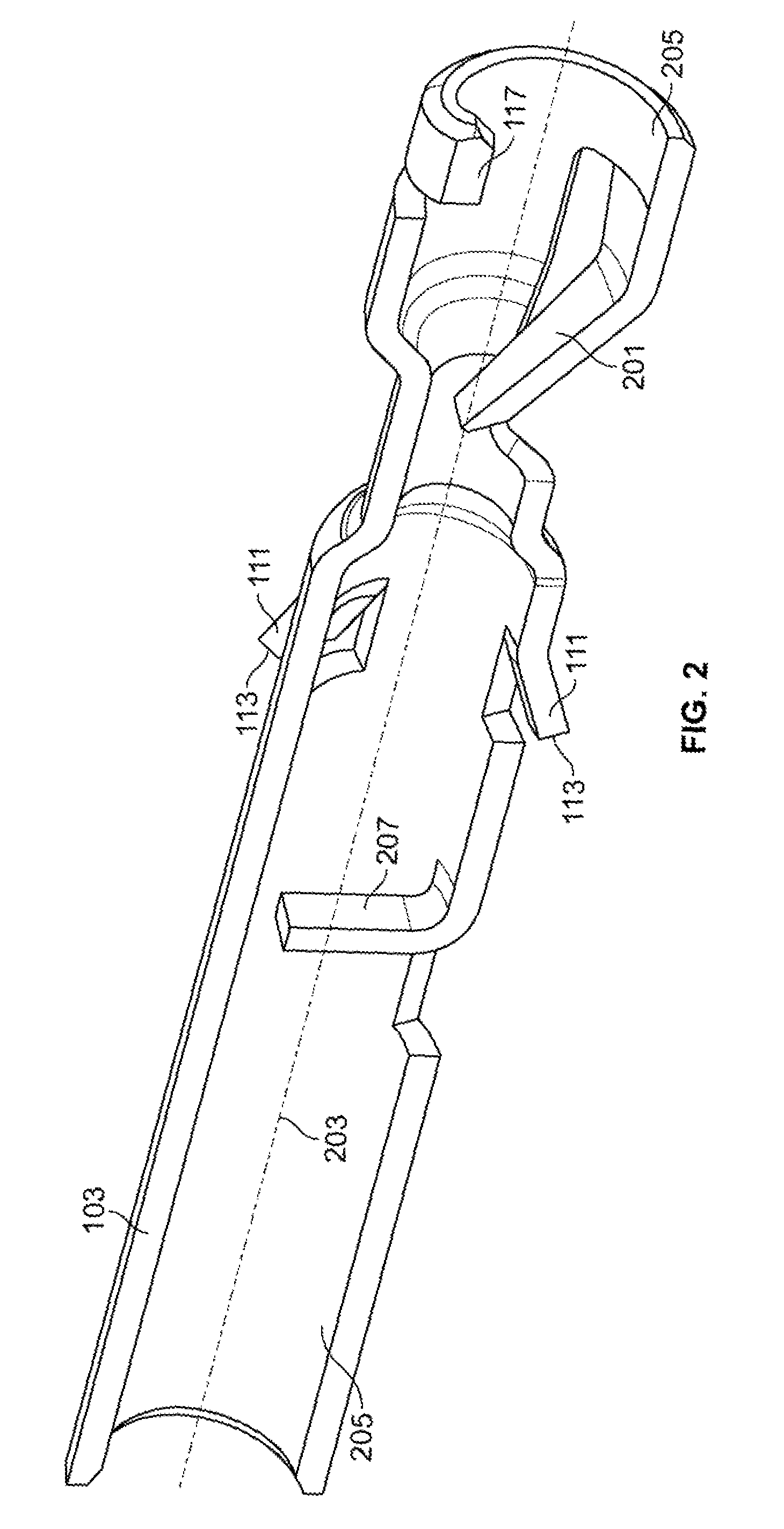 Wire retention connector system