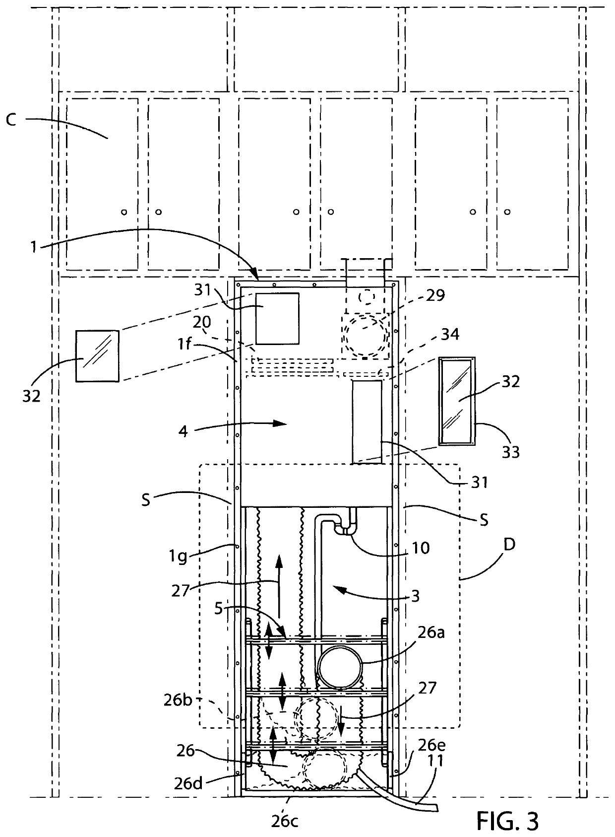 Condensate and lint separator within a gaseous fluid exhaust system of a clothes dryer