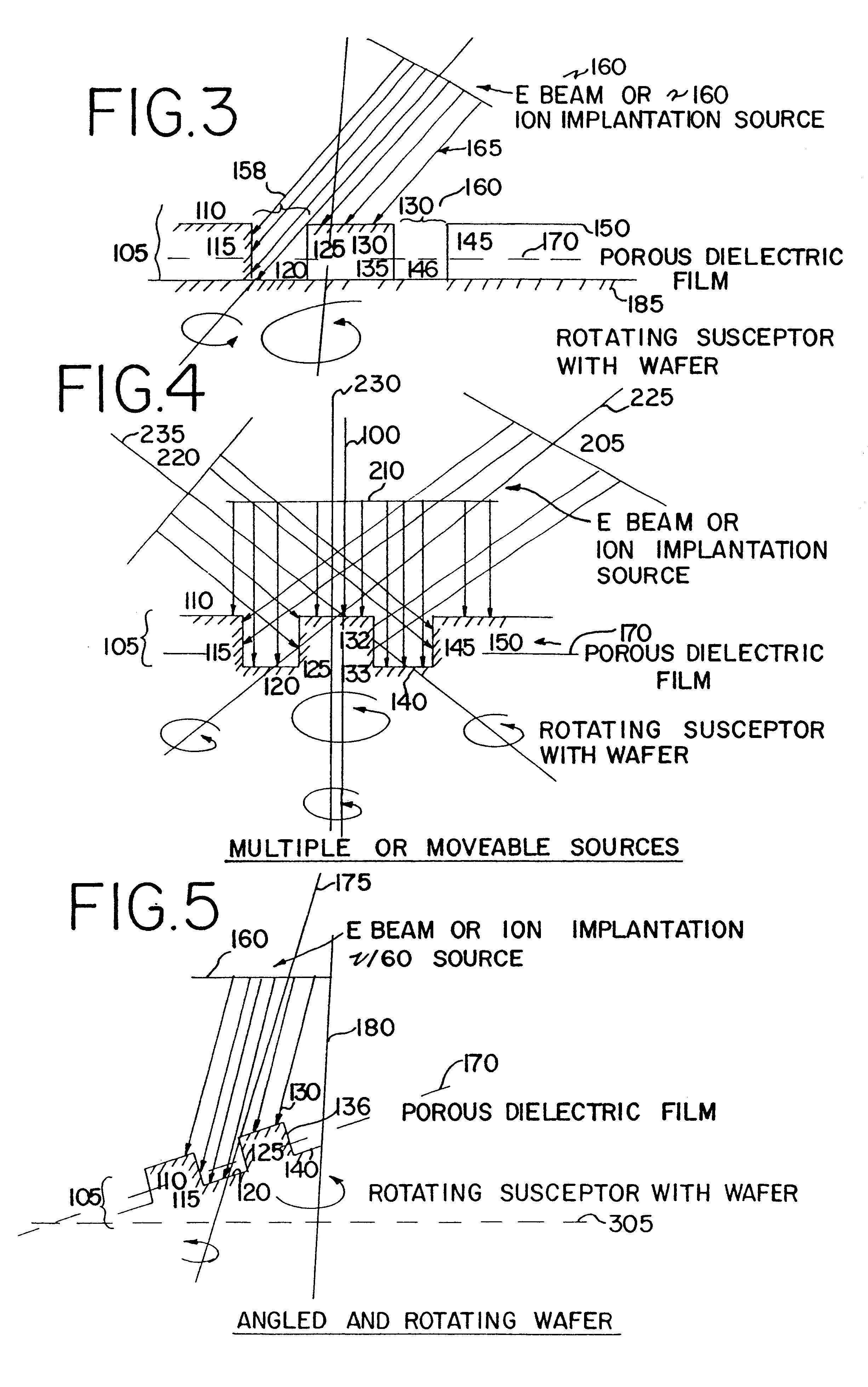 Method and system for modifying and densifying a porous film