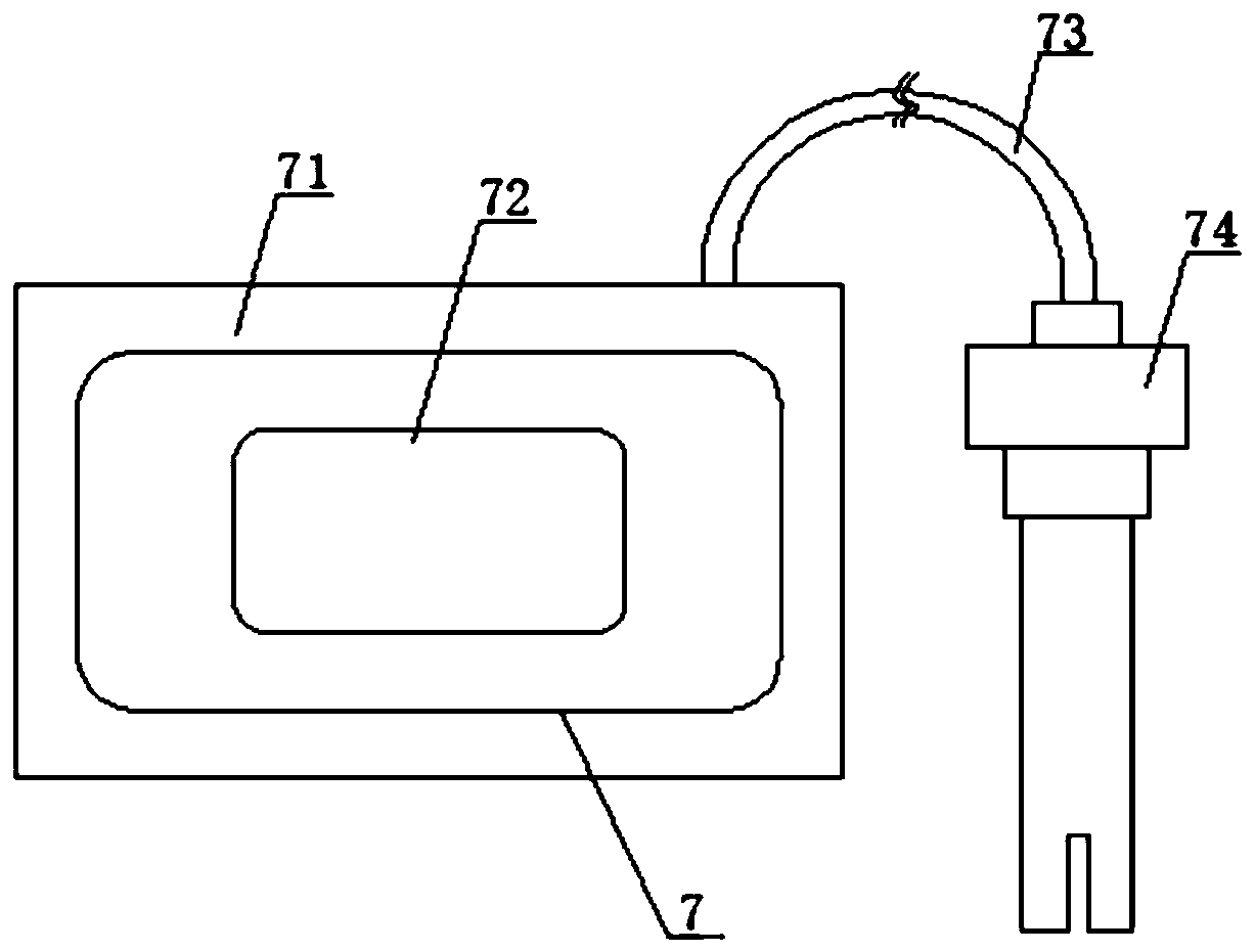 Mobile construction site integrated sewage recycling device