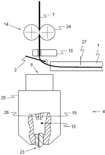 Spinning machine and method for operating the same in case of failure of an external power supply