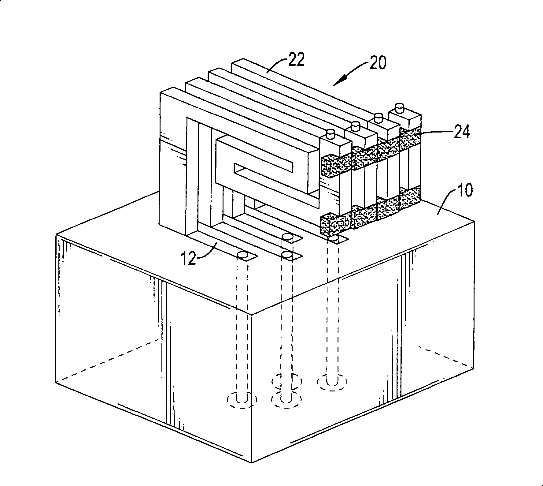 Probe short circuit preventing structure