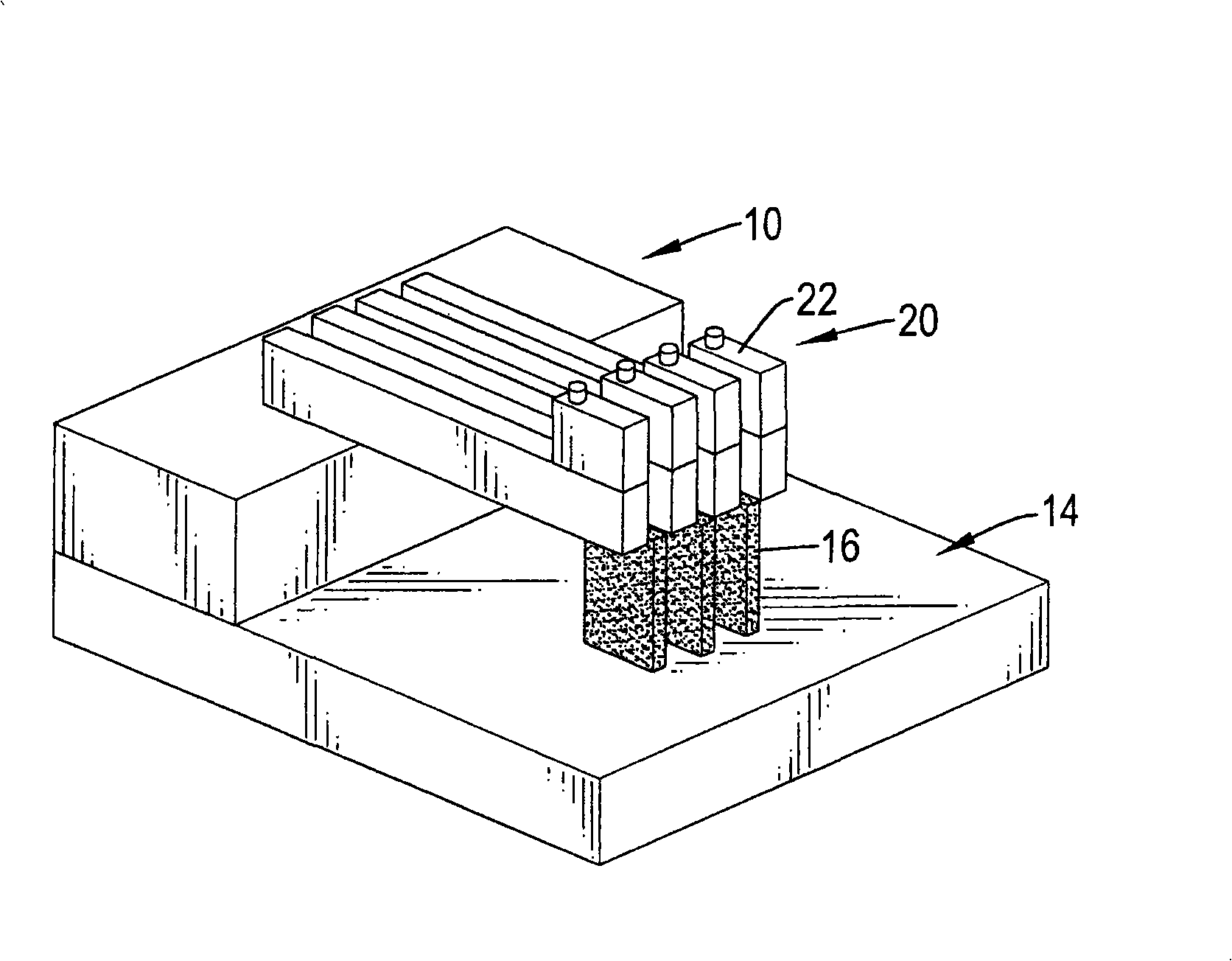 Probe short circuit preventing structure