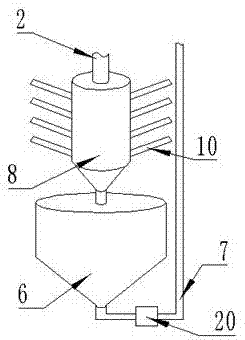 Device which is used for water production by using optical energy and used in drought region