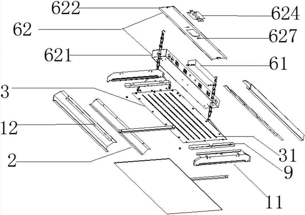 High-performance and low-cost high shed lamp convenient in installation