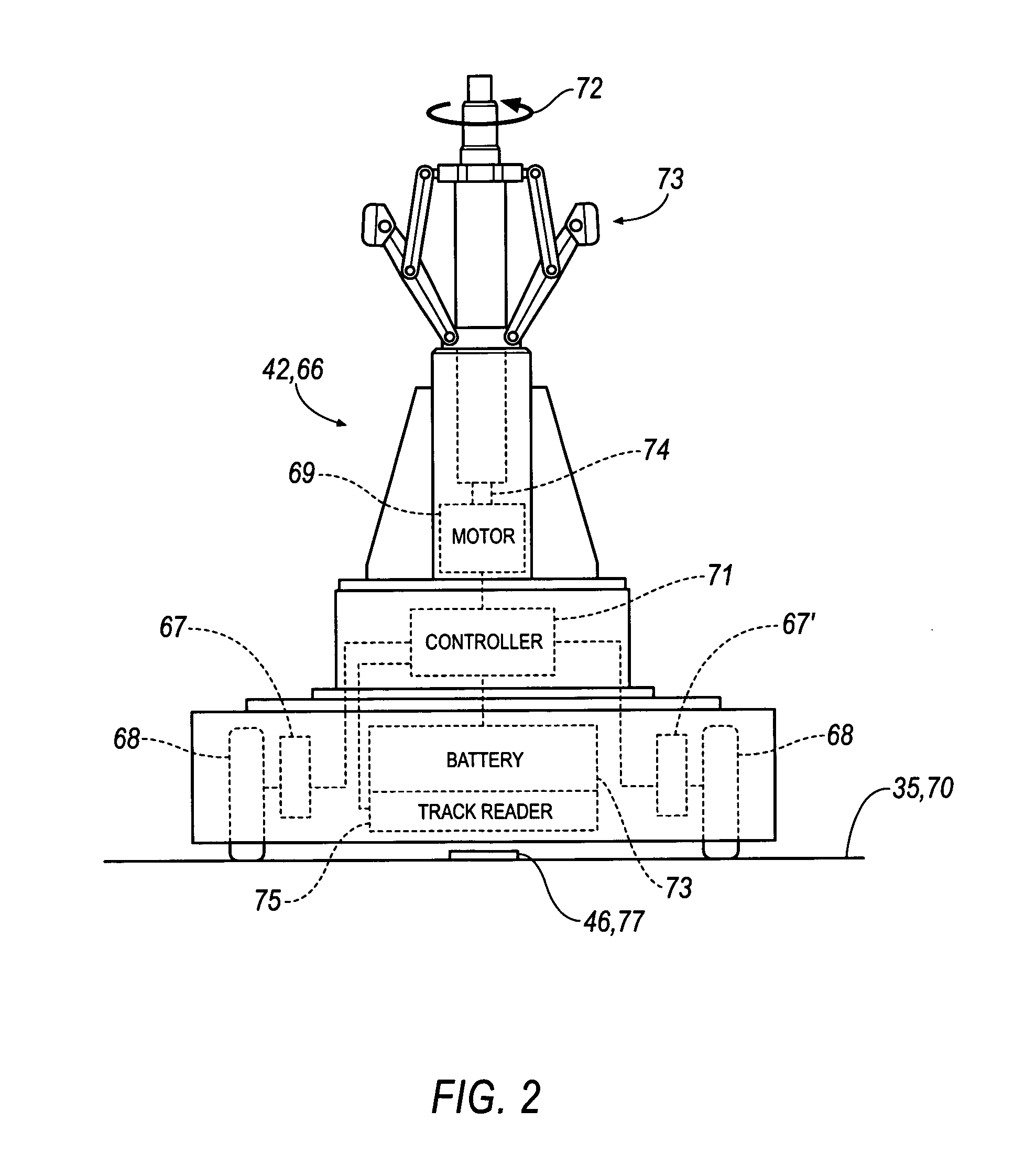 System for transporting and manipulating tires and wheels