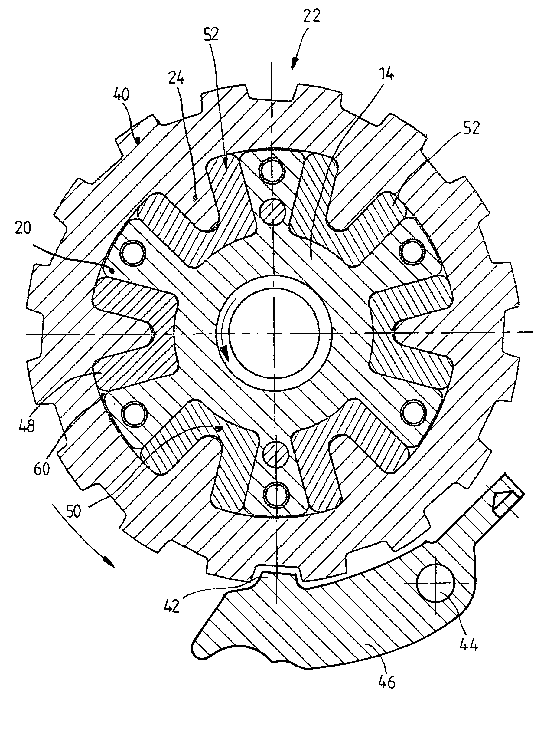 Emergency brake for a motor vehicle