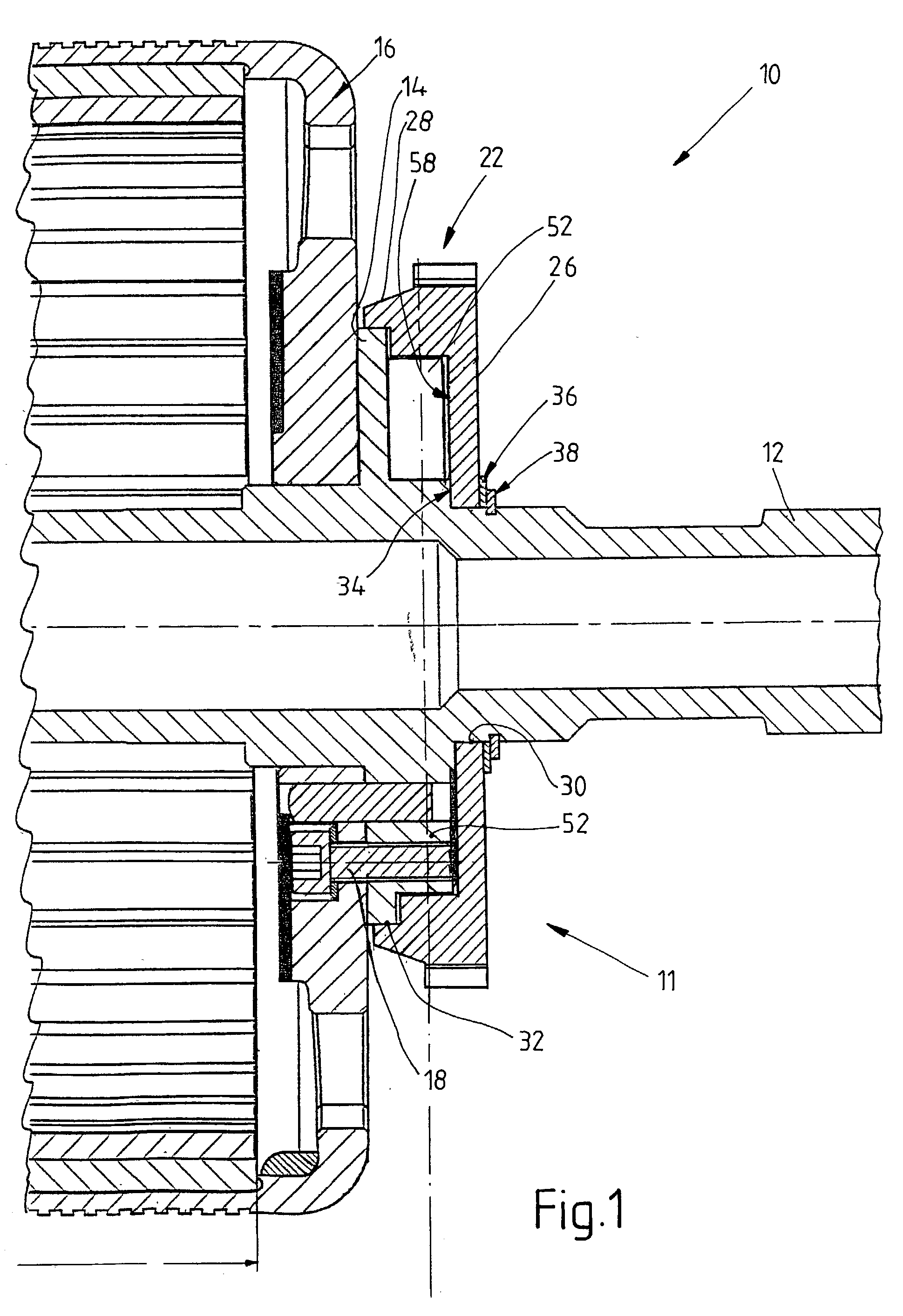 Emergency brake for a motor vehicle