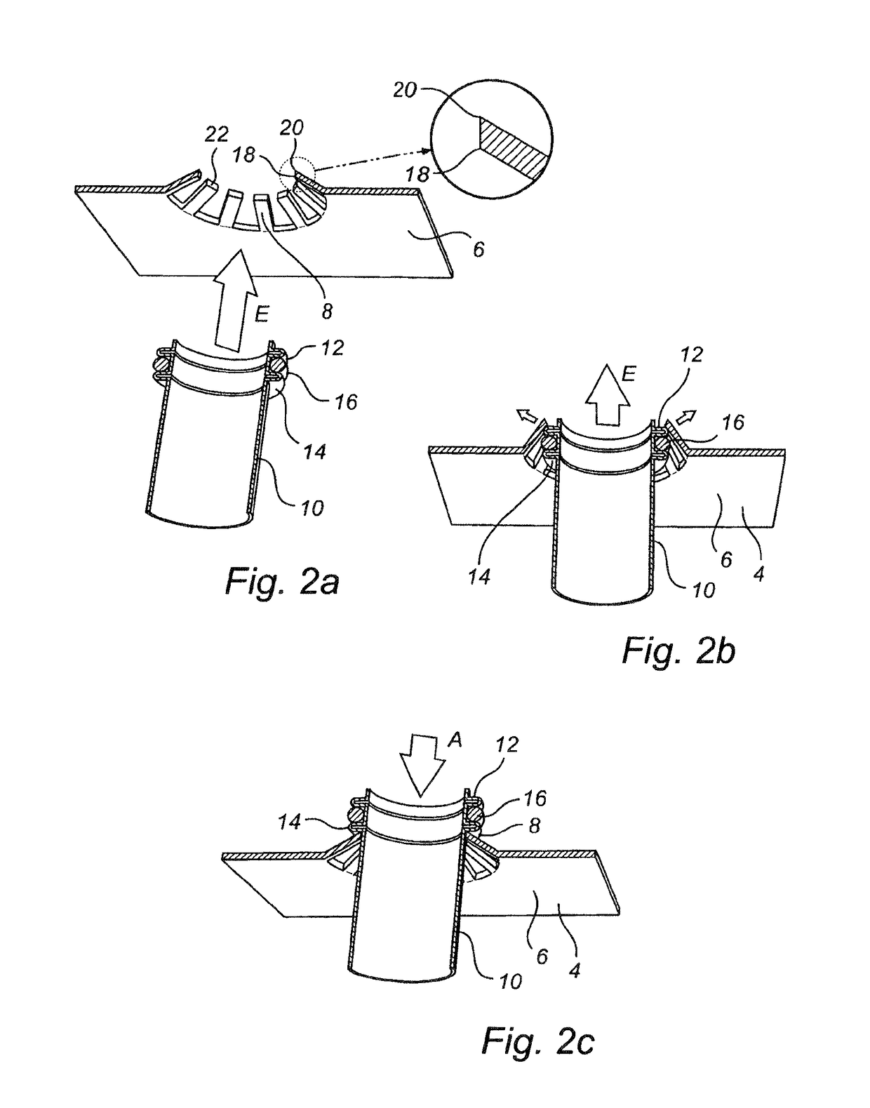 Fuel dispensing unit comprising a locking member for retaining a fuel conduit in a locked position