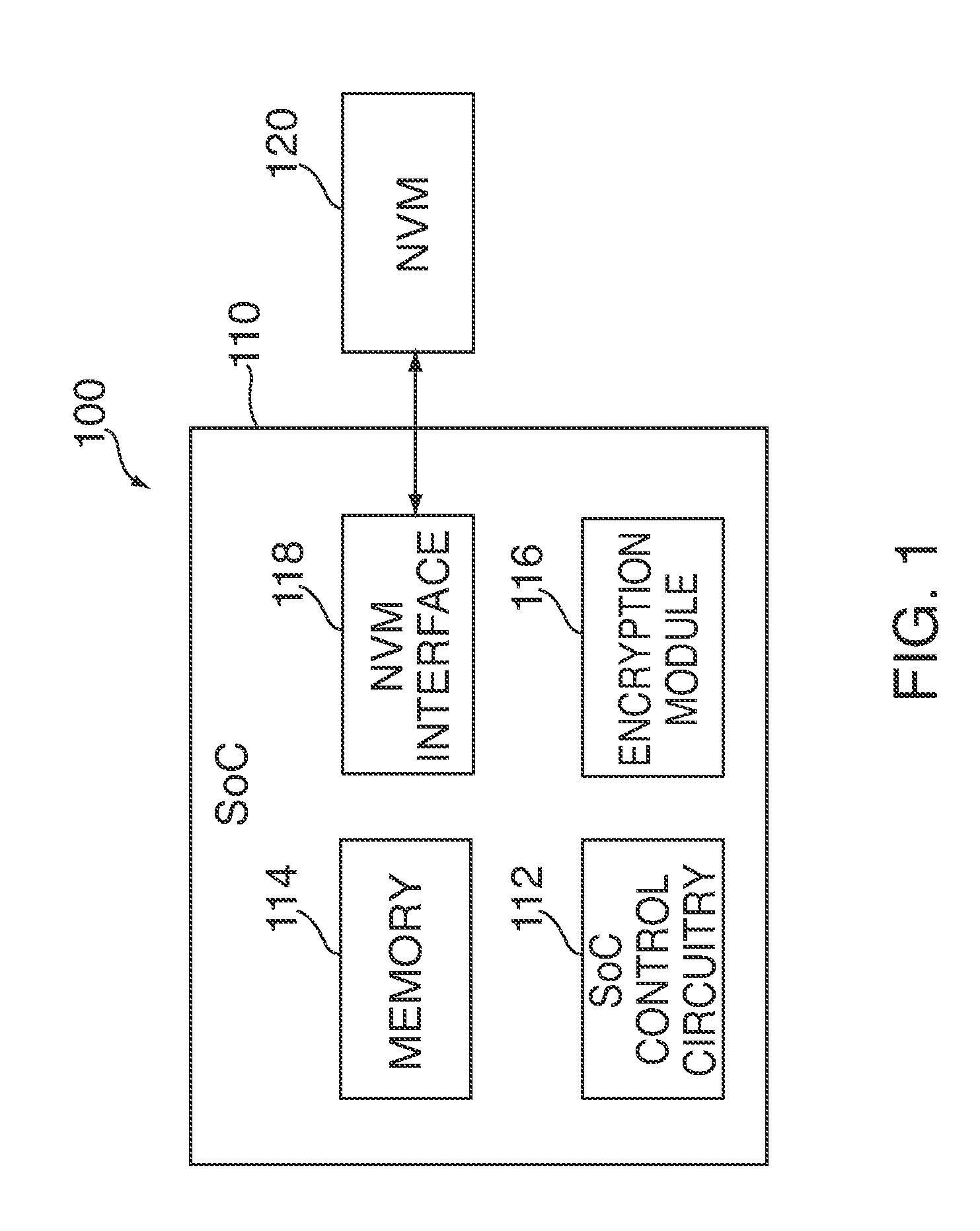 Efficient buffering for a system having non-volatile memory