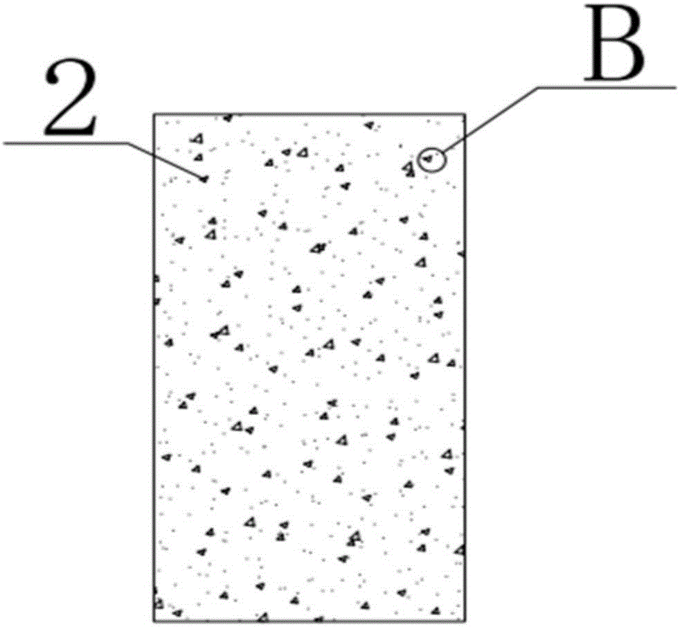 Microbial carrier for wrapping biological coating on ceramic hollow rod and preparation method