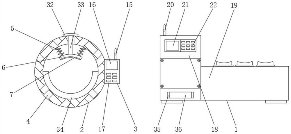 Traditional Chinese medicine remote pulse feeling device