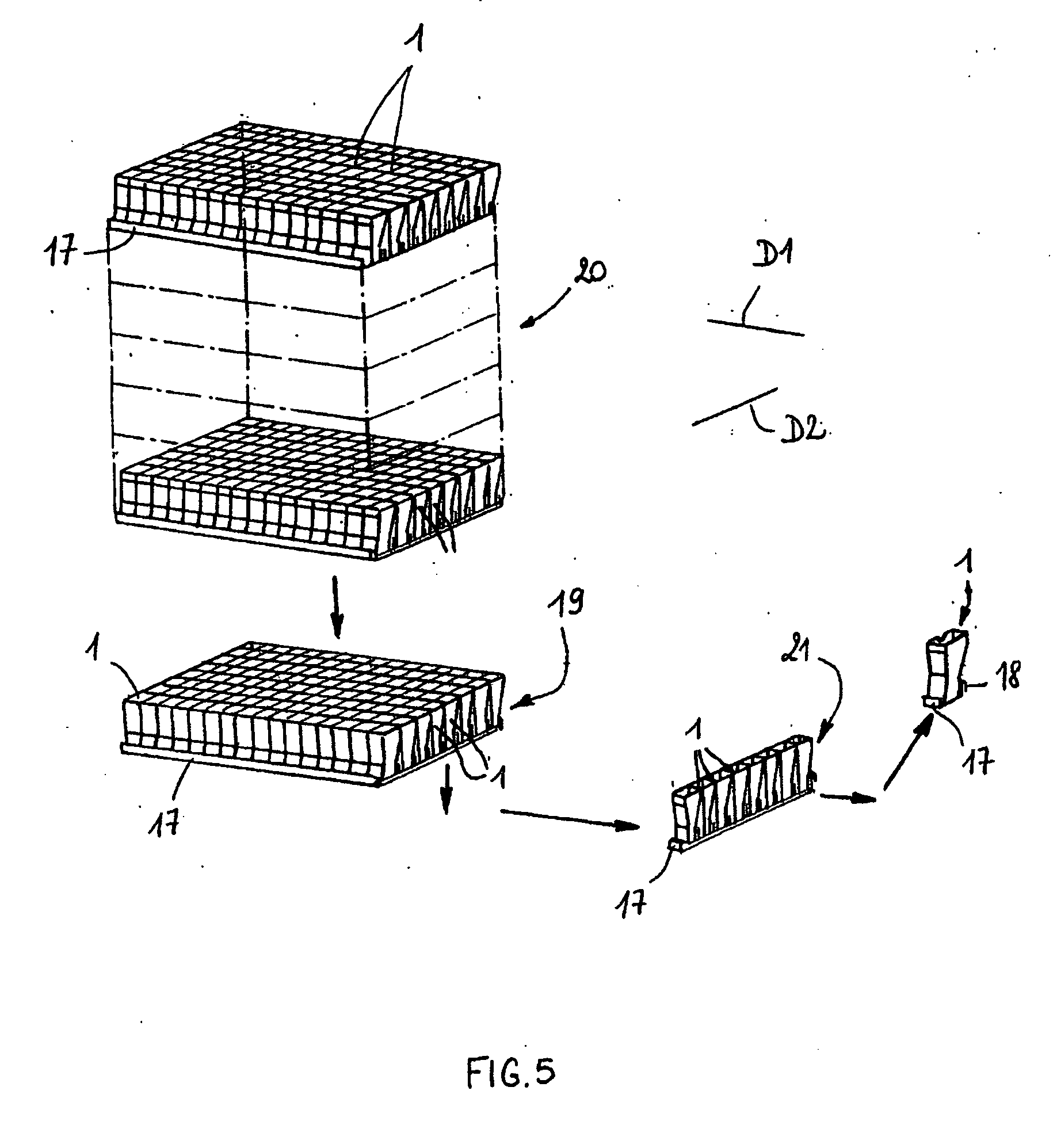 Unit Cuvette for Analyzing a Biological Fluid, Automatic Device for In Vitro Analysis