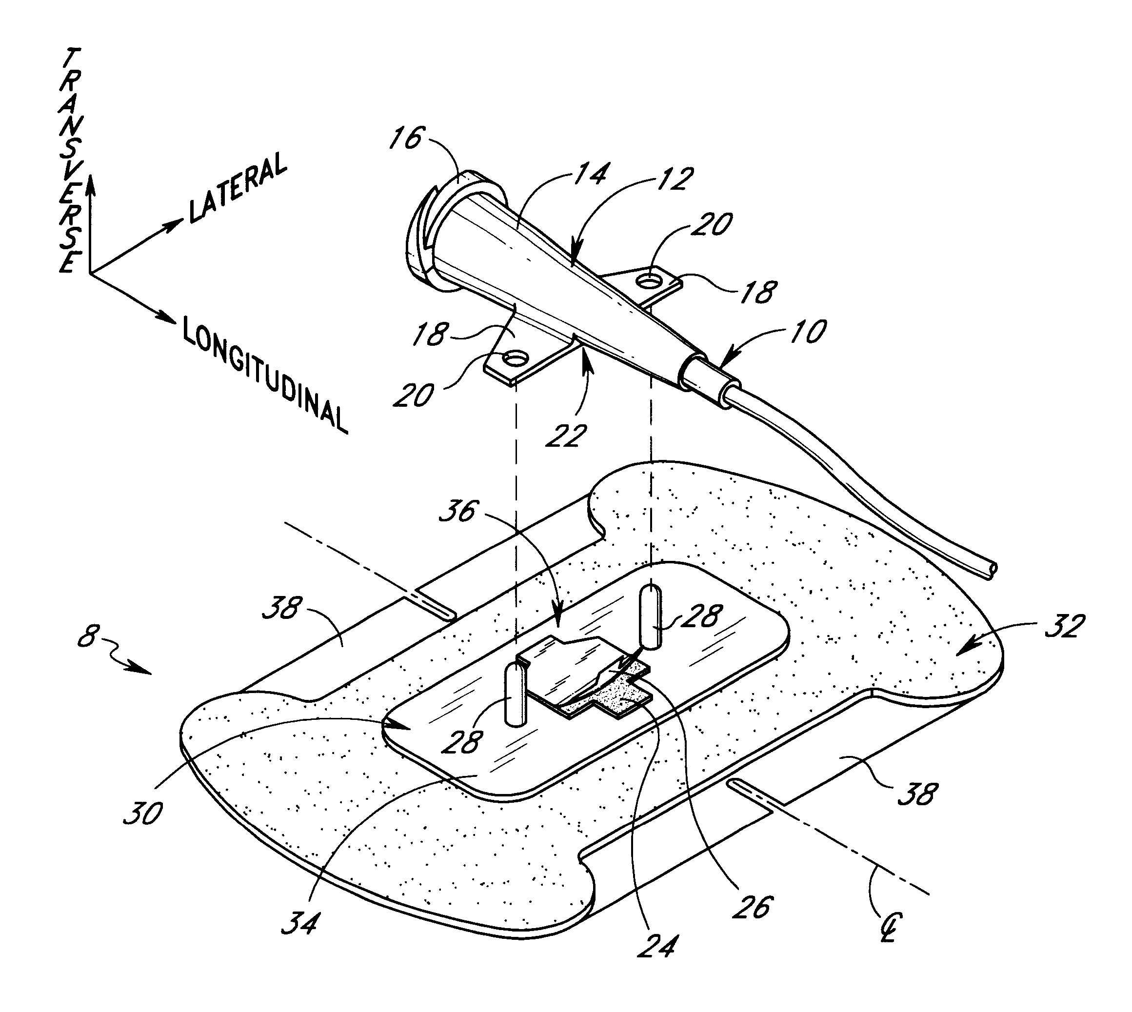 Medical line securement device