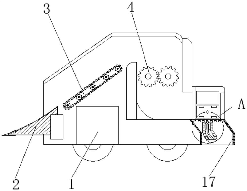 Extrusion bundling device of automatic straw bundling machine