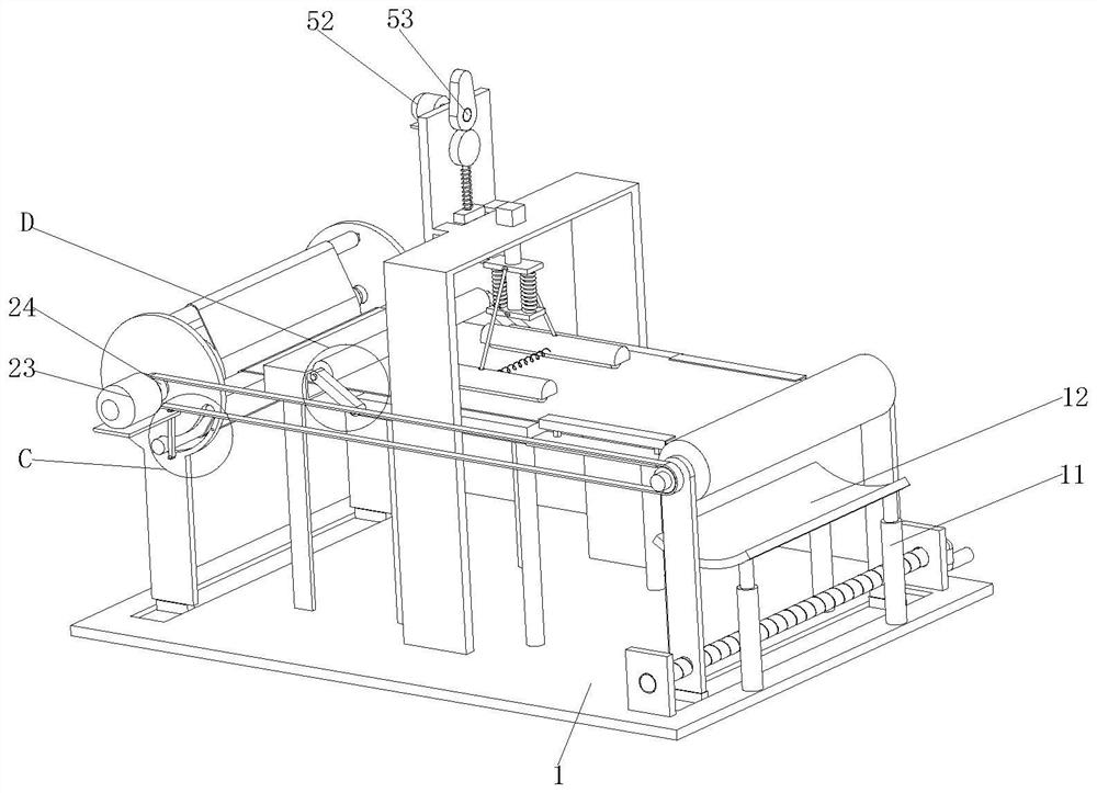 Anti-wrinkle processing equipment for PE (polyethylene) antibacterial preservative film production