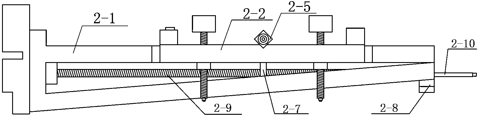 Installation platform for installing operating mechanism of substation outdoor disconnector